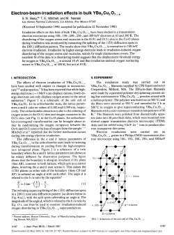 Electron-beam-irradiation effects in bulk YBa2Cu3O7-x