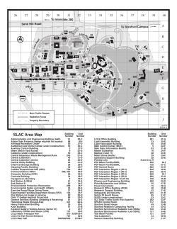 SLAC Area Map