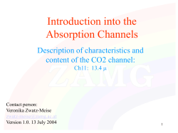 Introduction to CO2 Channel