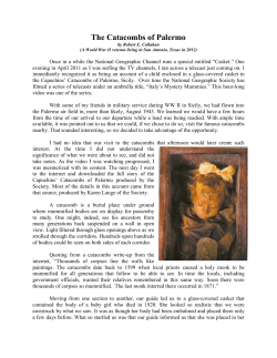 Rosalia Lombardo Embalming Feat