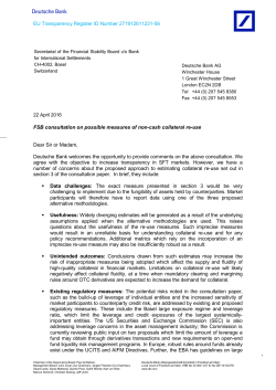 EU Transparency Register ID Number 271912611231