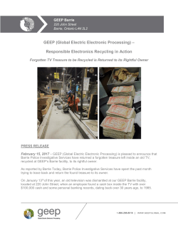 GEEP (Global Electric Electronic Processing) &ndash; Responsible