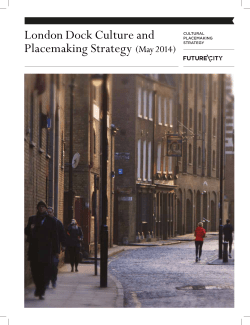 London Dock Culture and Placemaking Strategy (May