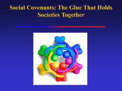Social Covenants - Appalachian State University