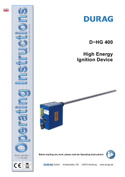 D-HG 400, manual, en, version 2013-04-26