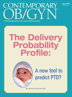 The Delivery Probability Profile