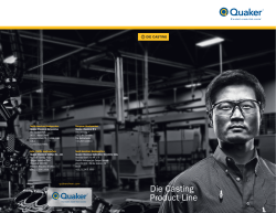 Die Casting Product Line