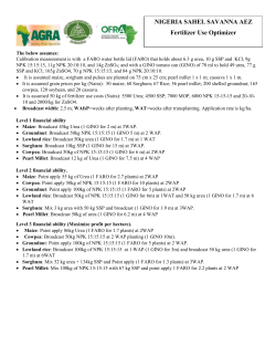Nigeria FOT 3 Sahel (paper-based) 5 Apr 2016-Final
