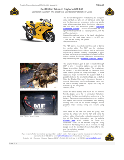 Scottoiler: Triumph Daytona 600 650