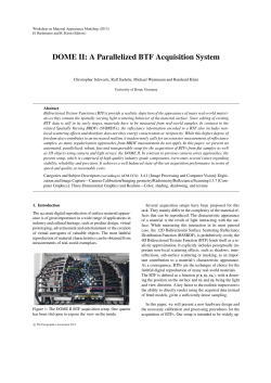 DOME II: A Parallelized BTF Acquisition System