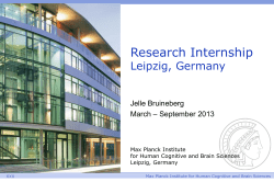 Experience from Leipzig