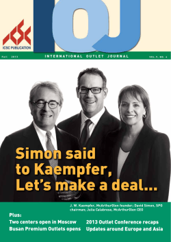 Simon said to Kaempfer, Let`s make a deal