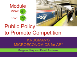 Module The Study of Economics