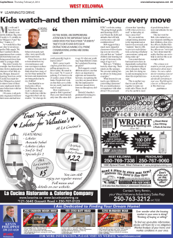 Kids watch&ndash;and then mimic&ndash;your every move