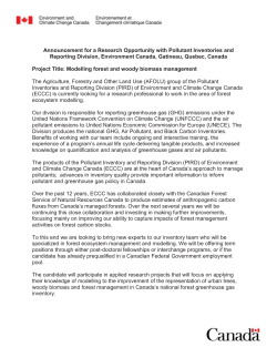 Modelling forest and woody biomass management