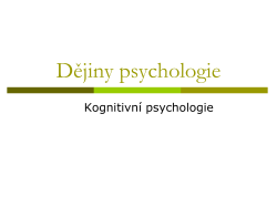 kognitivní vědy