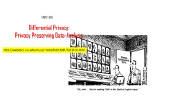 Data Privacy * The Problem