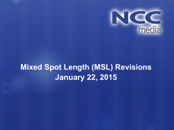 NCC Media Presentation Template (Horizontal)