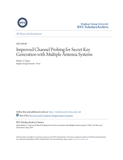 Improved Channel Probing for Secret Key Generation with Multiple