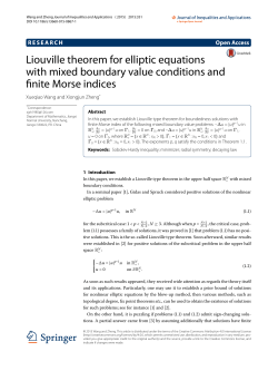 Liouville theorem for elliptic equations with mixed boundary value