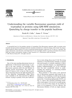 Understanding the variable fluorescence quantum yield of