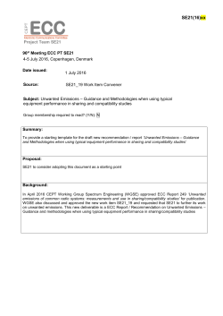 New ECC Report Style