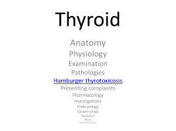 Thyroid - Wikispaces - Ipswich-Year2-Med-PBL-Gp-2