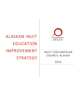 Alaskan Inuit Education Improvement Strategy