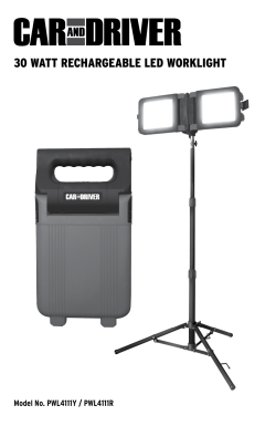 30 WATT RECHARGEABLE LED WORKLIGHT