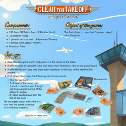 Object of the game: Set-up: Set-up: Components