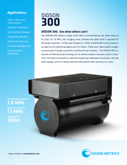 Sound Metrics Didson 300