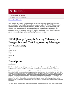 LSST (Large Synoptic Survey Telescope) Integration and Test