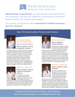 Meet The NewCourtland Primary Care Practice Specializing in