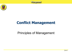 Conflict