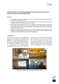 Gulf of Gab&egrave;s - Climatic Research Unit