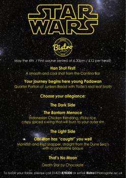 Han Shot First! Your journey begins here young Padawan Choose