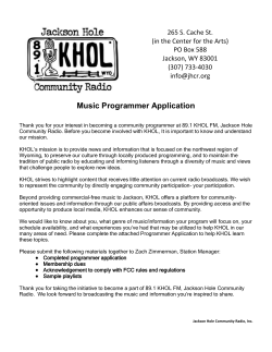 Music Programmer Application