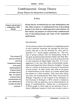 Combinatorial Group Theory -42-----------------------------~----------