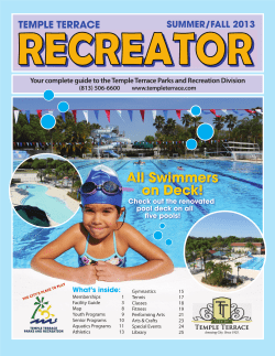 FAMILY RECREATION COMPLEX