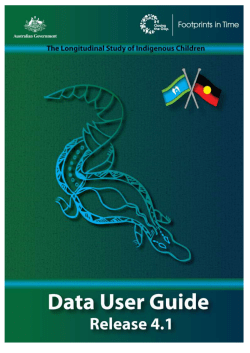 Data User Guide - Department of Social Services