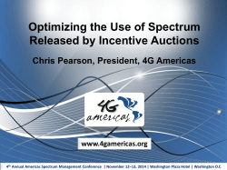 Optimizing the Use of Spectrum Released by