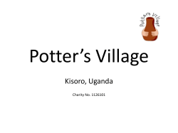 Slide 1 - The Potter`s Village