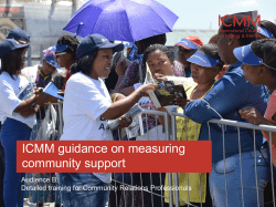 Title of presentation to a maximum of three lines of text