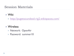 RIG II session 3_11-19-12 - PugetSoundESD-RIG2