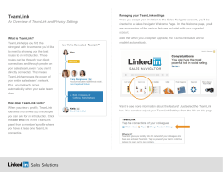 TeamLink - LinkedIn Business Solutions