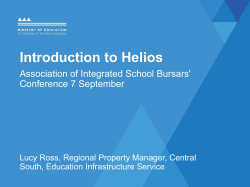 Helios - Association of Integrated Schools New Zealand