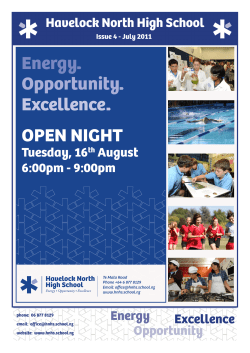 Energy Opportunity Excellence OPEN NIGHT