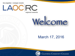 Consortia Meeting PowerPoint