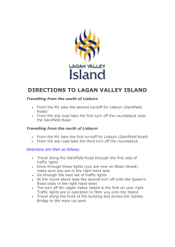 Click here to directions to Lagan Valley Island