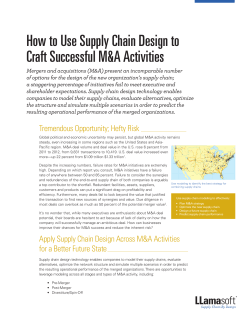 How to Use Supply Chain Design to Craft